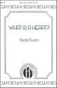 What Is a Heart SATB choral sheet music cover